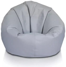 Lacný sedací vak Sakwa L – pohodlný vak pre deti aj dospelých, ľahko umývateľný polyester Farba: NC3 - biela