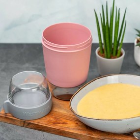 Westmark Trojdielna dóza na jedlo, 1150 ml, ružová, L