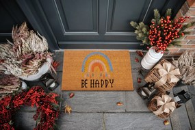 Hanse Home, Rohožka Dúha 106199 - na von aj na doma, 40x70, hnedá, chodba / predsieň