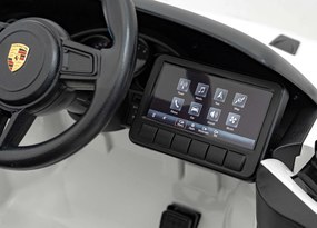 Ramiz Detské autíčko Porsche Spyder RS 718, biele športové