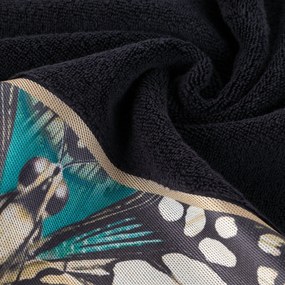 FROTÉ UTERÁK EVA MINGE15 70X140 CM ČIERNA