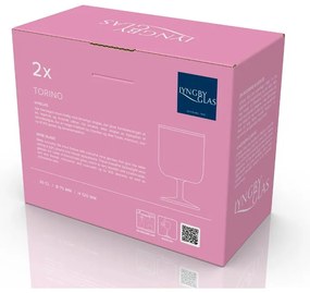 Poháre na víno v súprave 2 ks 300 ml Torino – Lyngby Glas