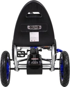 Ramiz Full Ahead AIR pedálová motokára pre deti 3+ Modrá + Nastavenie sedadla + Nafukovacie kolesá + Ručná brzda