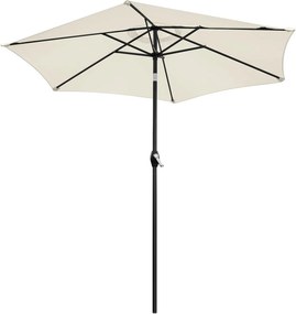 Záhradný slnečník PLUGO 210 cm béžový