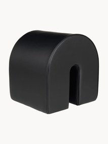 Kožená taburetka Curved