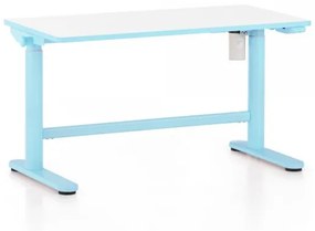 Výškovo nastaviteľný stôl OfficeTech Kids, 100 x 50 cm