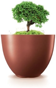 Kvetináč s vkladom HEOSE III medený