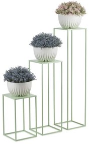 Stojan na kvety 100x24 cm svetlozelená