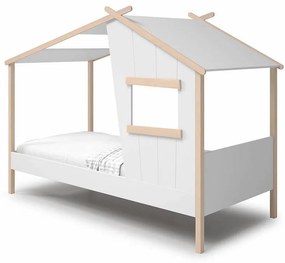 Detská posteľ balu 90 x 190 cm biela MUZZA
