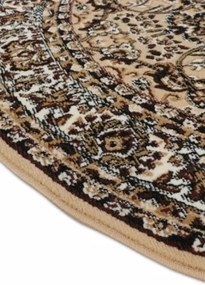 Koberce Breno Kusový koberec PRACTICA kruh 59/EVE, béžová, viacfarebná,160 x 160 cm