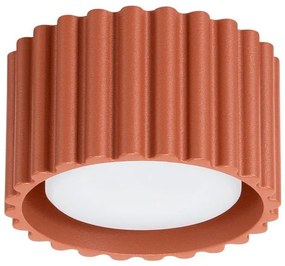 Sollux  SL.1802 - Bodové svietidlo AURA 1xGX53/10W/230V 6 cm oranžové