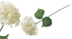 Umelá kvetina VIRIDIS HORTENSIA 73 cm biela
