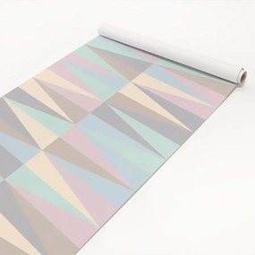 Manufakturer -  Trojuholníky v pastelových farbách nábytková fólia do detskej izby