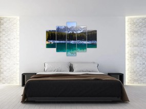 Obraz - Jazero Karersee (150x105 cm)