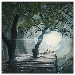 Gario Obraz na plátne Most v jaskyni - Zehem Chong Rozmery: 50 x 50 cm