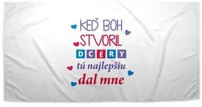 Sablio Uterák Keď Boh stvoril dcéry - 30x50 cm