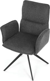 Jedálenská stolička sivá DCH-D1328 GREY2