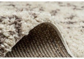 Kusový koberec Shaggy Raba krémový 80x150cm