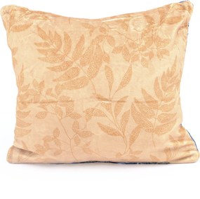 Obliečka na vankúš mikroplyš Digital 40 × 40 cm - Gabriela tmavo modrá