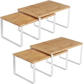 Set 4 kuchynských políc KCS010N01