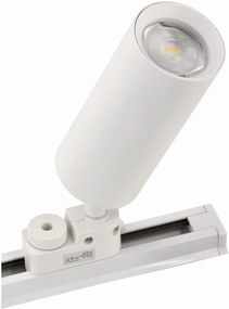 BERGE Koľajnica 1m biela + 3x žiarovka GU10 VISION MAX