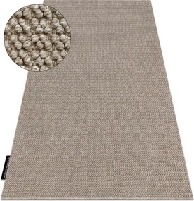 Metrážny koberec CASABLANCA LOOP hnedý
