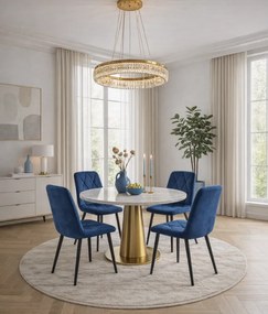 Jedálenská stolička MARVIN, modrá