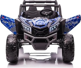 LEAN CARS Elektrická bugina Quad UTV-MX Blue Spider lak MP4