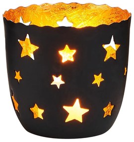 DELIGHT Svietnik na čajovú sviečku hviezdy malý