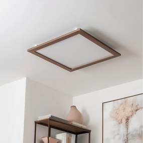 Eglo - LED prisadený panel SALOBRENA LED/31W/230V tmavohnedá