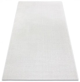 styldomova Šnúrkový koberec sizal flat 48663/06 hladký krémový