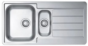 ALVEUS 1082440 - Kuchynský drez LINE 98x50 cm matná oceľ/satén