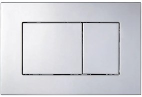 CERANO Cerano, ovládacie tlačidlo na splachovanie Classic, ABS, chróm, CER-CER-476900