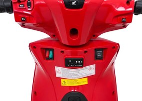 Elektrická motorka HONDA SH125I červená