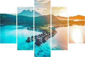 Obraz - Bora Bora (150x105 cm)