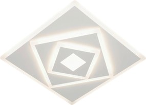 XXXLutz STROPNÉ LED SVIETIDLO, 40/40/6 cm Novel - Online Only bytové doplnky - 003783001301