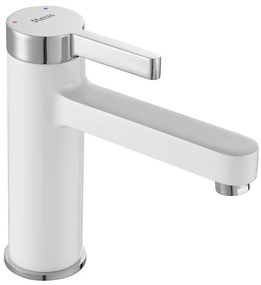 Umývadlová batéria Rea Polo biela chróm