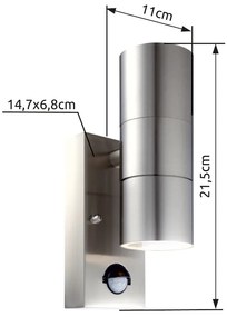 GLOBO STYLE 3201-2SL Vonkajšie svietidlo