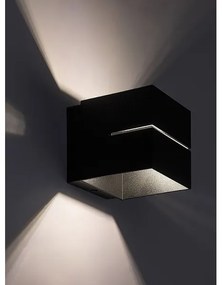 Rabalux 7017 - Nástenné svietidlo KAUNAS 1xG9/10W/230V čierna