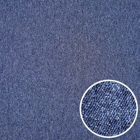 Condor Carpets, Metrážny koberec Classica 582, záťažový, na mieru, šíře 4m,5m, modrá, ab (mriežka), chodba / predsieň