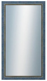 DANTIK - Zrkadlo v rámu, rozmer s rámom 50x90 cm z lišty CARRARA šedá (2949)