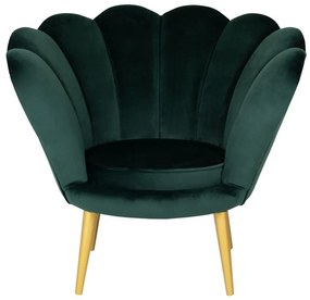 Kreslo Tristan Bluvel 78/zlate