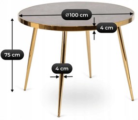 PROXIMA.store - Okrúhly konferenčný stolík TINGA