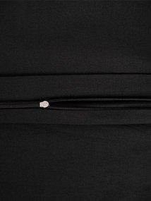 Bavlnená obliečka na vankúš Renforcé 70 × 90 cm - Jasmine čierna