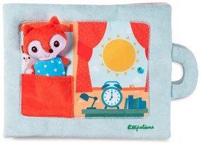 Lilliputiens - textilná didaktická knižka - Dobré ráno, líška Alice