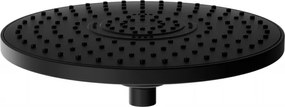Mexen sprchová hlavica D-05, Round 22 cm, čierna, 79705-70
