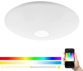 Eglo 97918 - LED RGB Stmievateľné stropné svietidlo TOTARI-C LED/34W/230V + DO