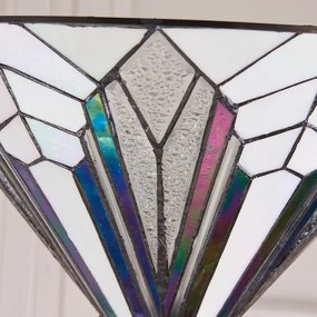Endon 63933 - Stojacia lampa Tiffany ASTORIA 1xE27/60W/230V, priemer 40 cm