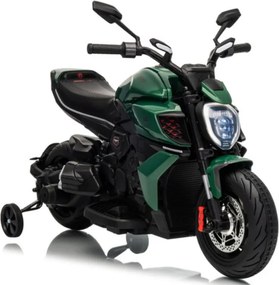 LEAN CARS Bentley Ducati Diavel V4 XMX656 batéria motocykel zelená