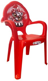 Chomik Dětská stolička Hobby, červená